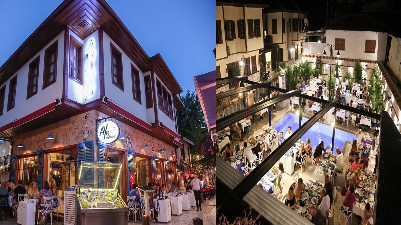 Vue generale d Ayar Meyhanesi Antalya Kaleici