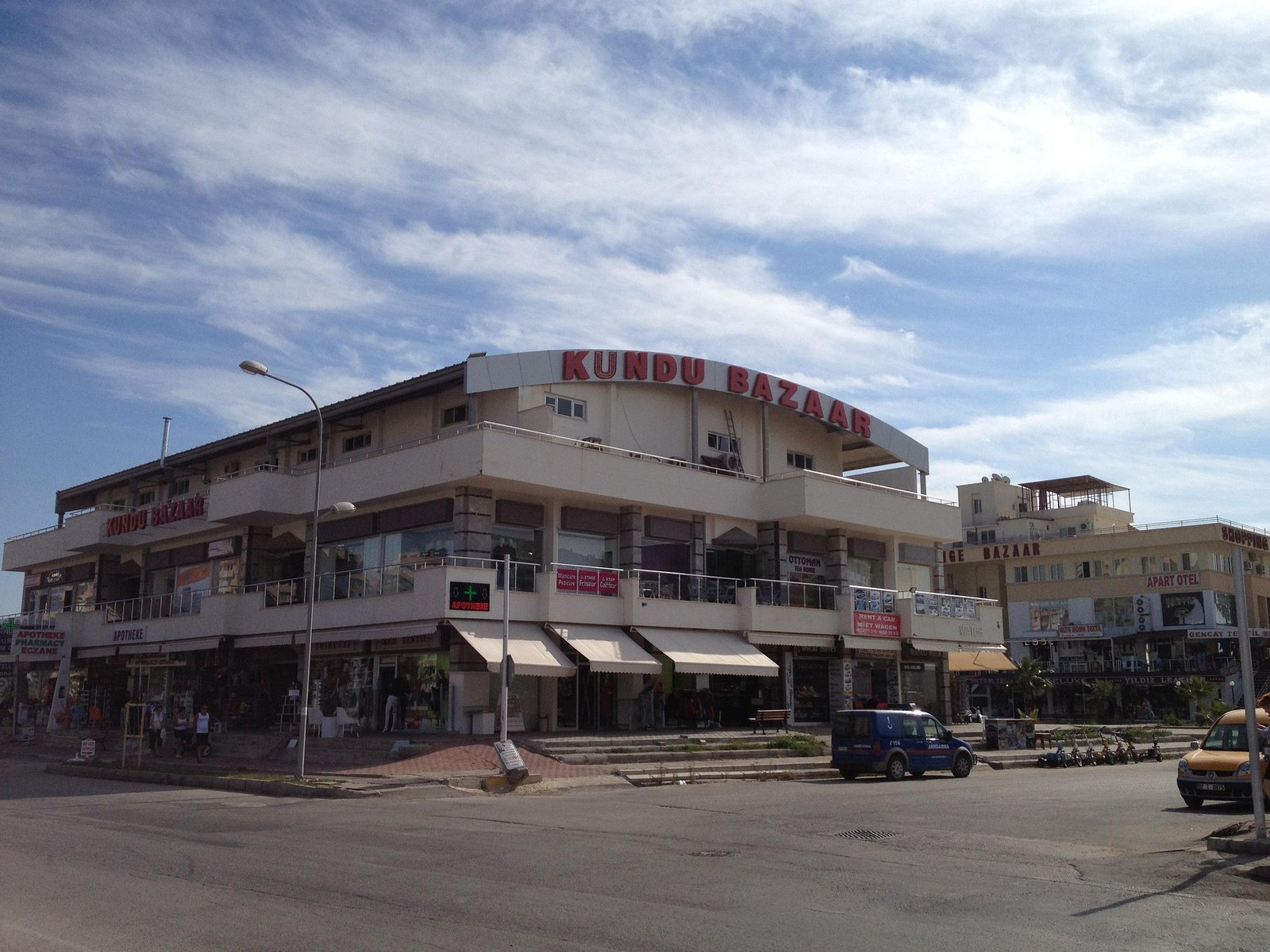 Kundu Bazaar Antalya general view