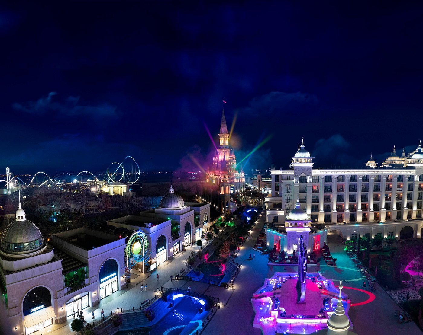 The Land of Legends Shopping Avenue Gesamtansicht