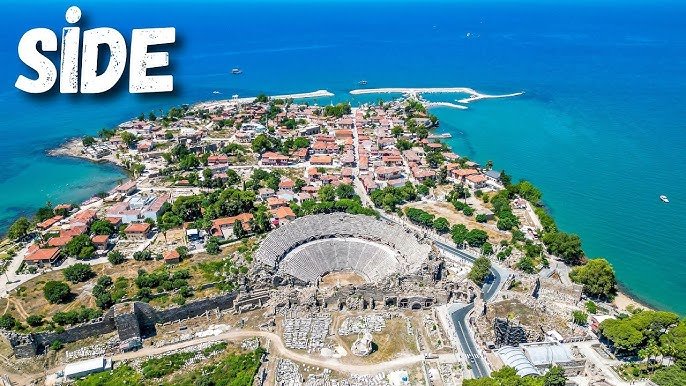 Side Antik Kenti genel gorunum